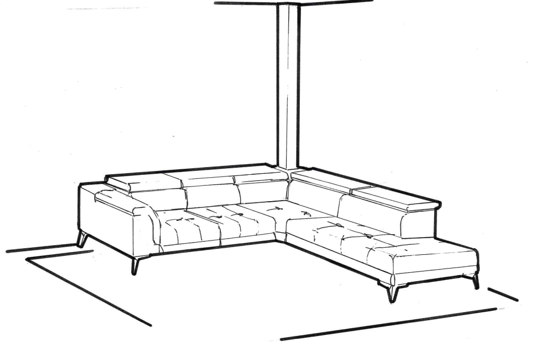 ¿CÓMO PODEMOS INTEGRAR UNA COLUMNA O RADIADOR EN UN SOFÁ O CHAISE LONGUE?