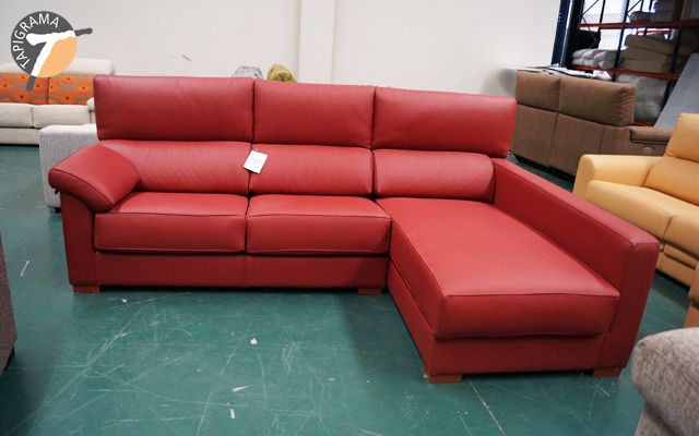 Cheslong de color rojo de Tapigrama