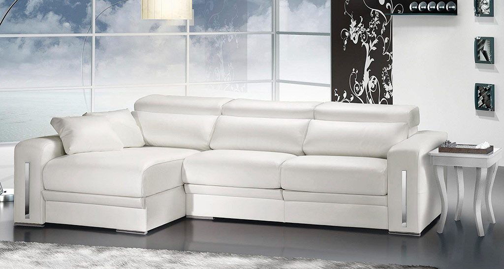 Sofá con cheslong: Gloria